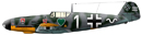 Самолет Мессершмидт Bf 109F