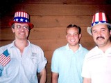 4 июля 1991 года, День независимости США я отмечал на стажировке в университете Miami, штат Огайо, городок Оксфорд. Справа – Сергей Саркисов.