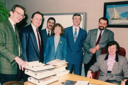 Директорат Школы международного бизнеса МГИМО. Начало 1993 года. Кликни для увеличения!